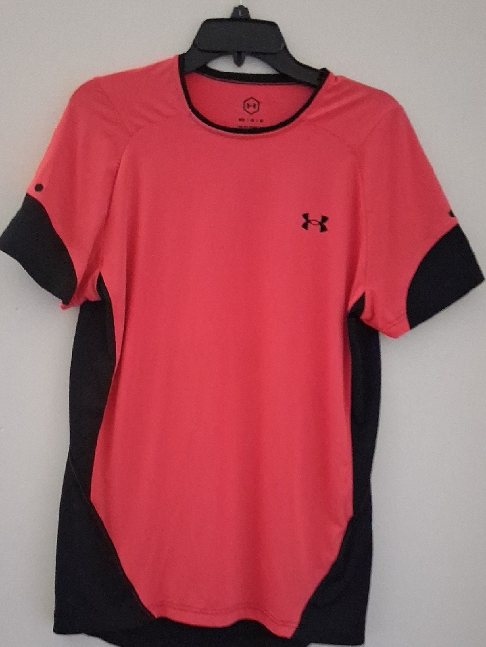 Under Armour Pink & Black Athletic Tee